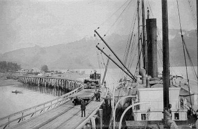 Seward Dock on the ACRY in 1909