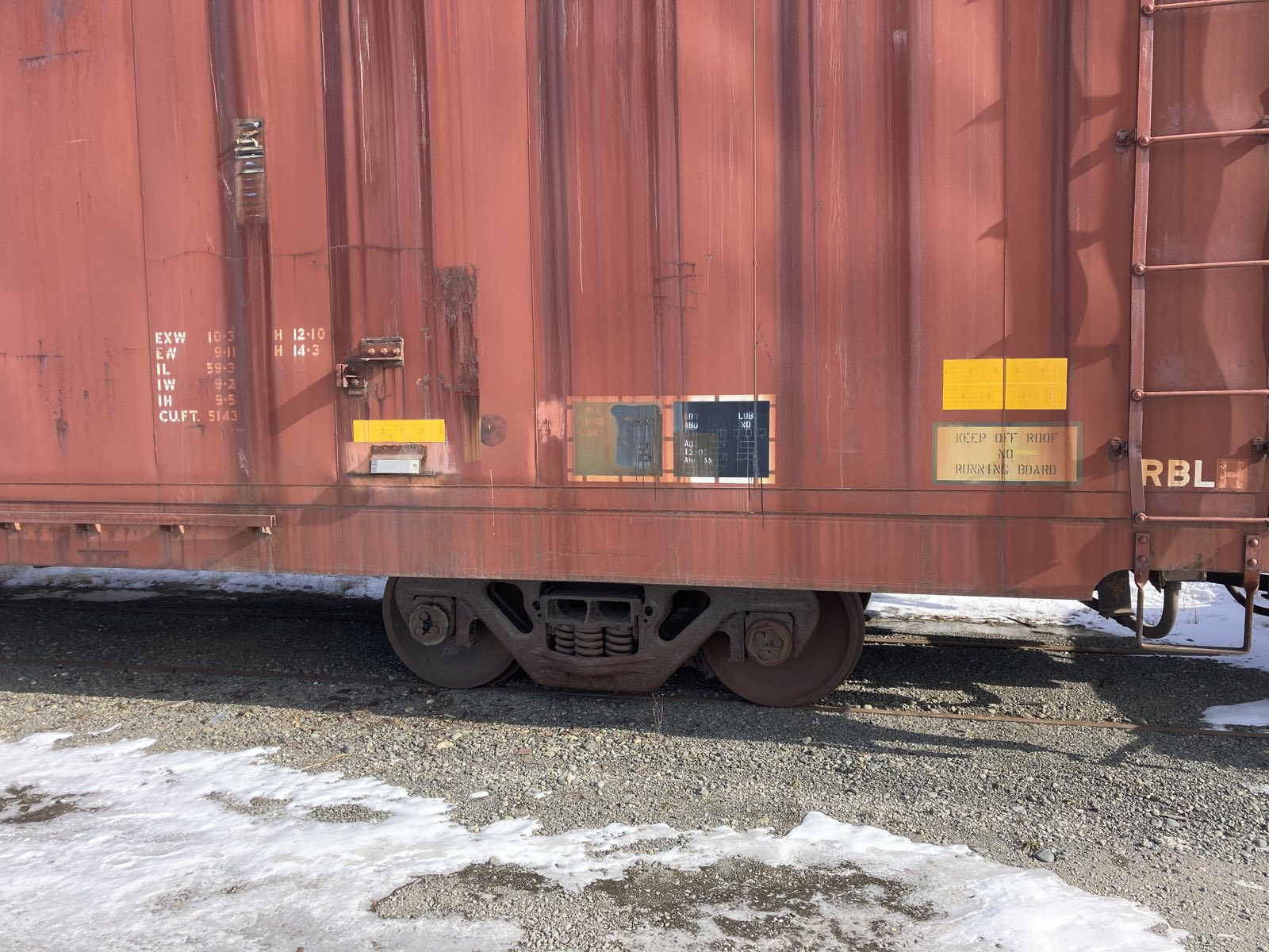 Garage door box car