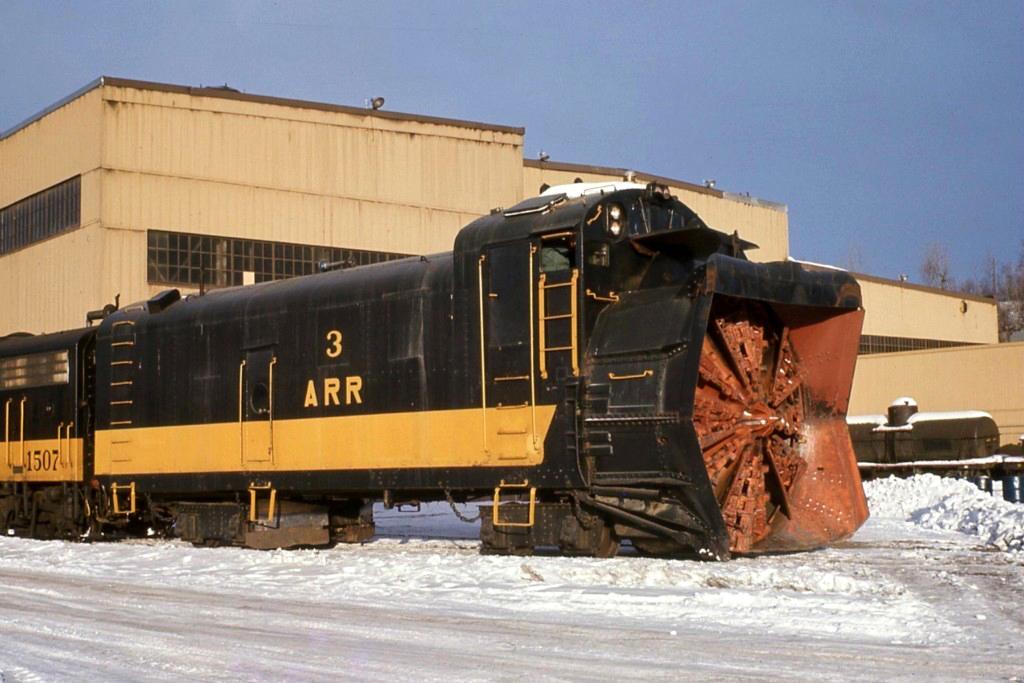 Ballast plow car