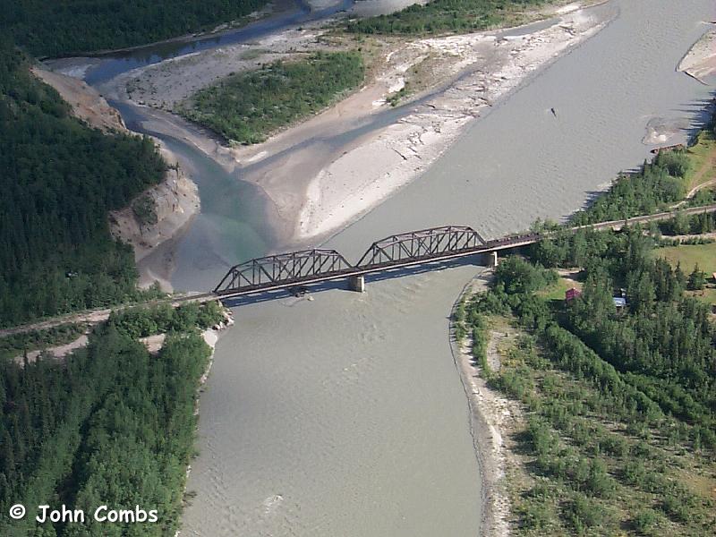 Aerial view of Ferry Bridge