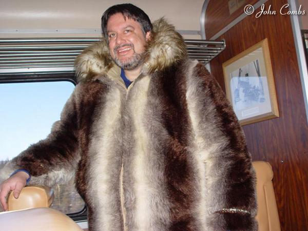 John in fur